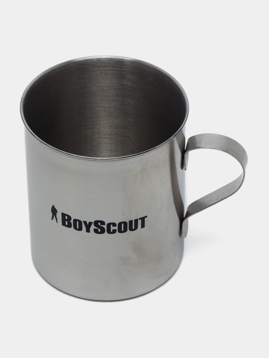 Sayohat krujkasi BoyScout, zanglamaydigan po'lat, 400 ml