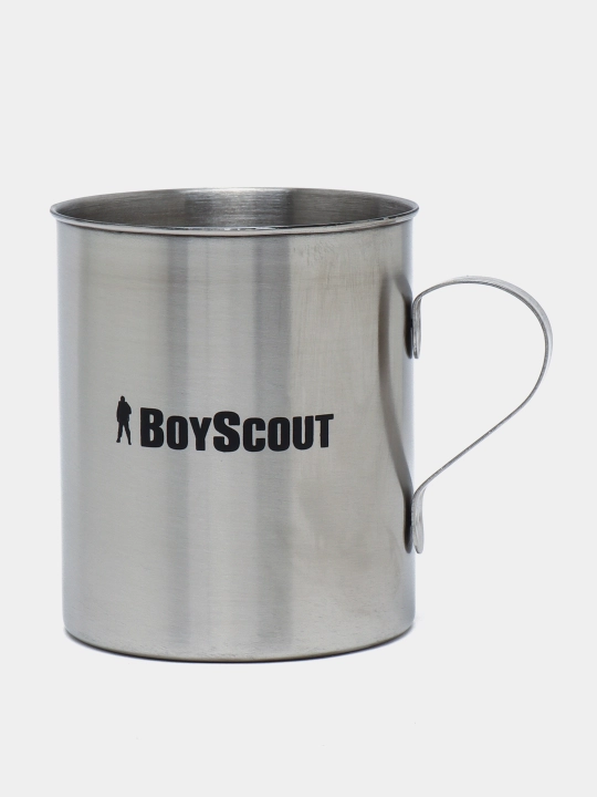 Sayohat krujkasi BoyScout, zanglamaydigan po'lat, 400 ml