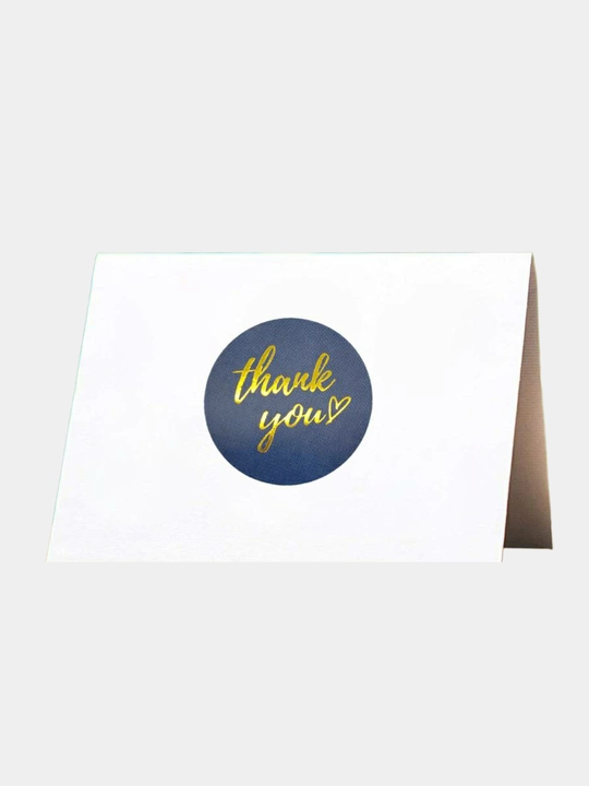 Стикер наклейки с надписью THANK YOU