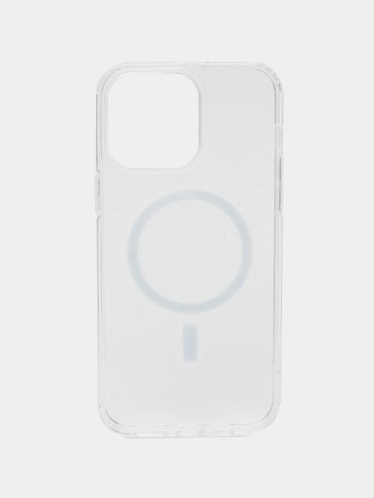 Чехол Magsafe для Apple iPhone 12, 13, 14 Pro Max, прозрачный, магнитный - 