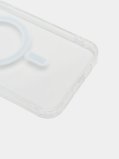 Чехол Magsafe для Apple iPhone 12, 13, 14 Pro Max, прозрачный, магнитный