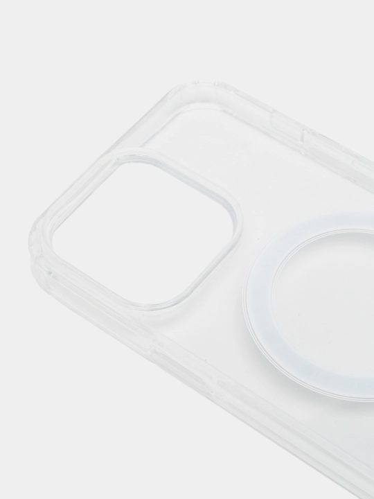 Чехол Magsafe для Apple iPhone 12, 13, 14 Pro Max, прозрачный, магнитный