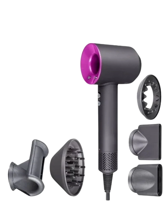 Soch turmaklash uchun ionizatsiyalangan HD08 soch quritgich, stabilizator, 3 rejimli - 