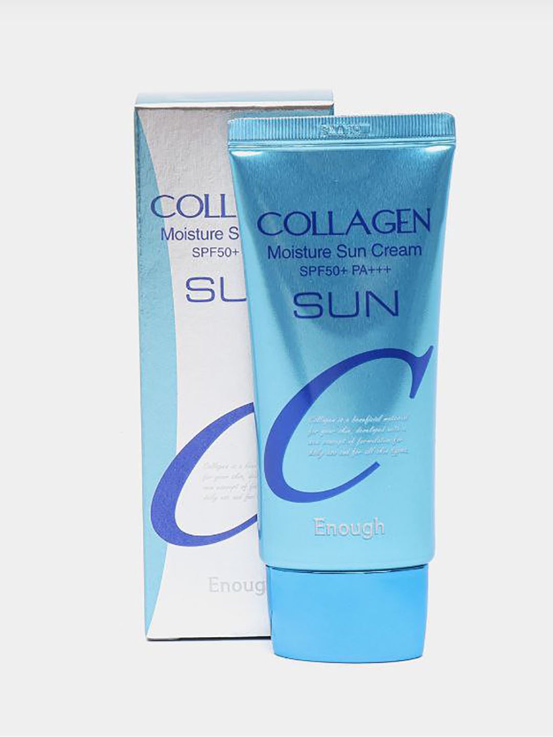 Collagen moisture sun cream spf50 pa. Enough Collagen Moisture Sun Cream солнцезащитный крем.