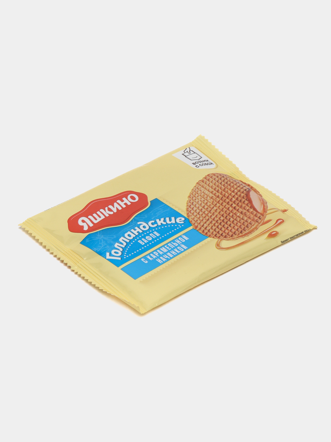 Вафли Яшкино голландские, с карамельной начинкой, 36 г купить по низким ...