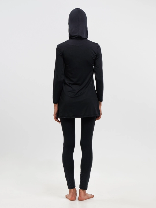 Ayollar uchun cho'milish kiyimi, yopiq, muslimalar uchun, burkini
