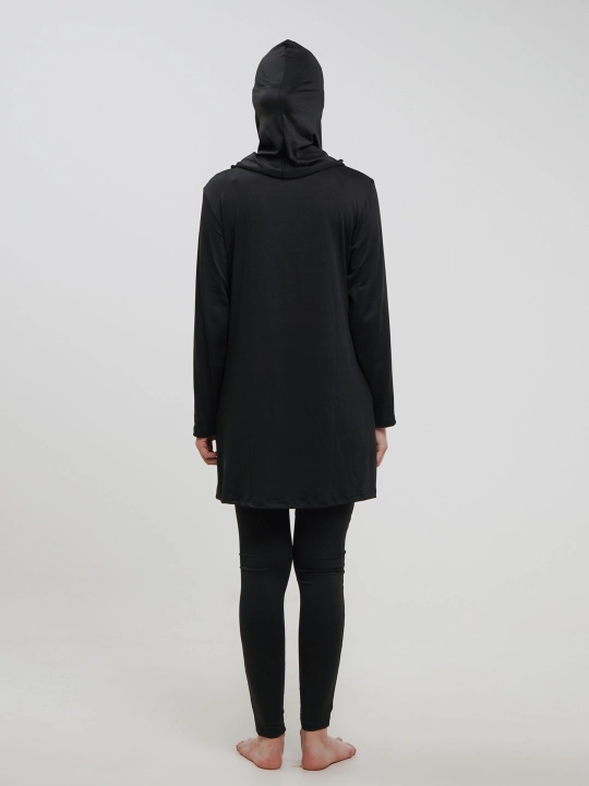 Ayollar uchun cho'milish kiyimi, yopiq, muslimalar uchun, burkini