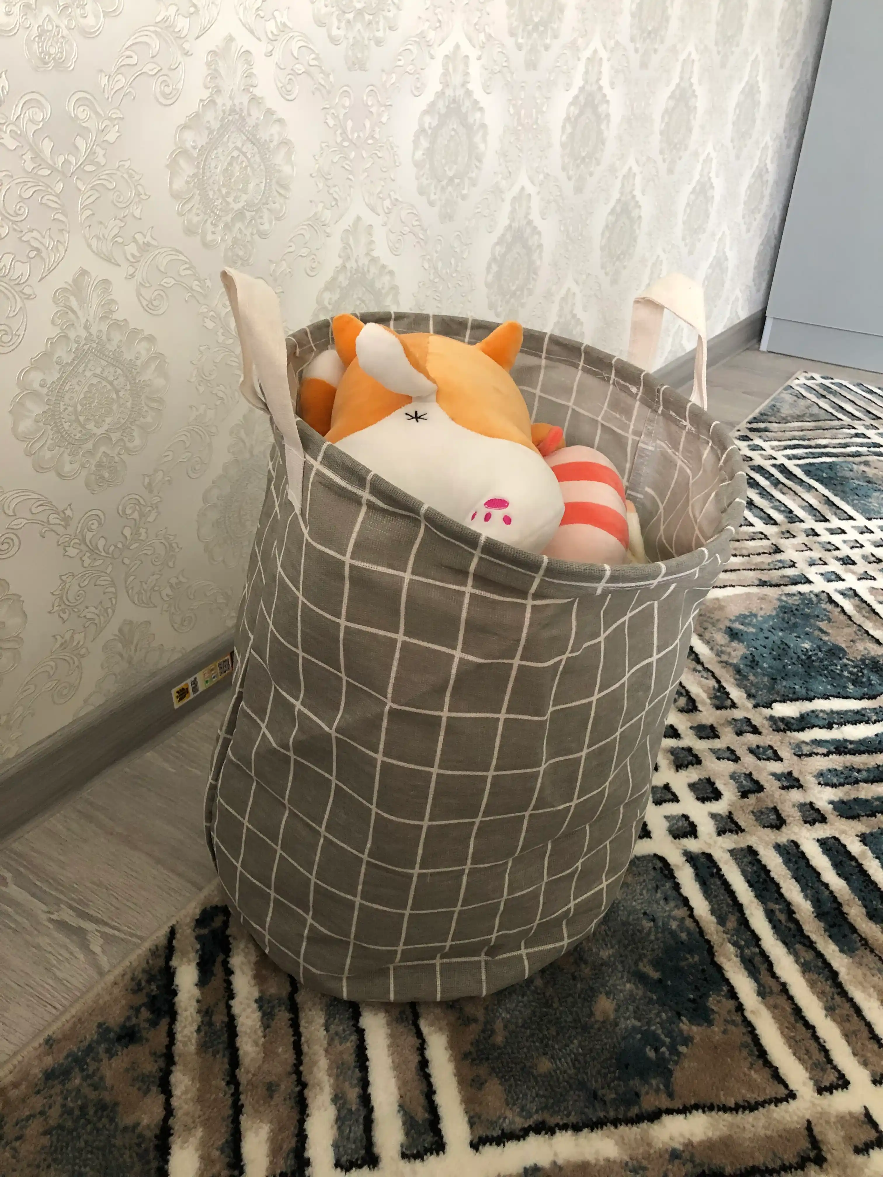 Корзина для хранения белья, вещей, игрушек