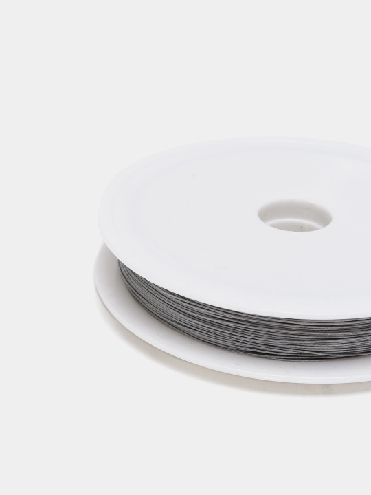 Nozmunchoq, munchoq va taqinchoqlar uchun metall zargarlik arqoni, 25 metr, 0.3 mm/ 0.4 mm