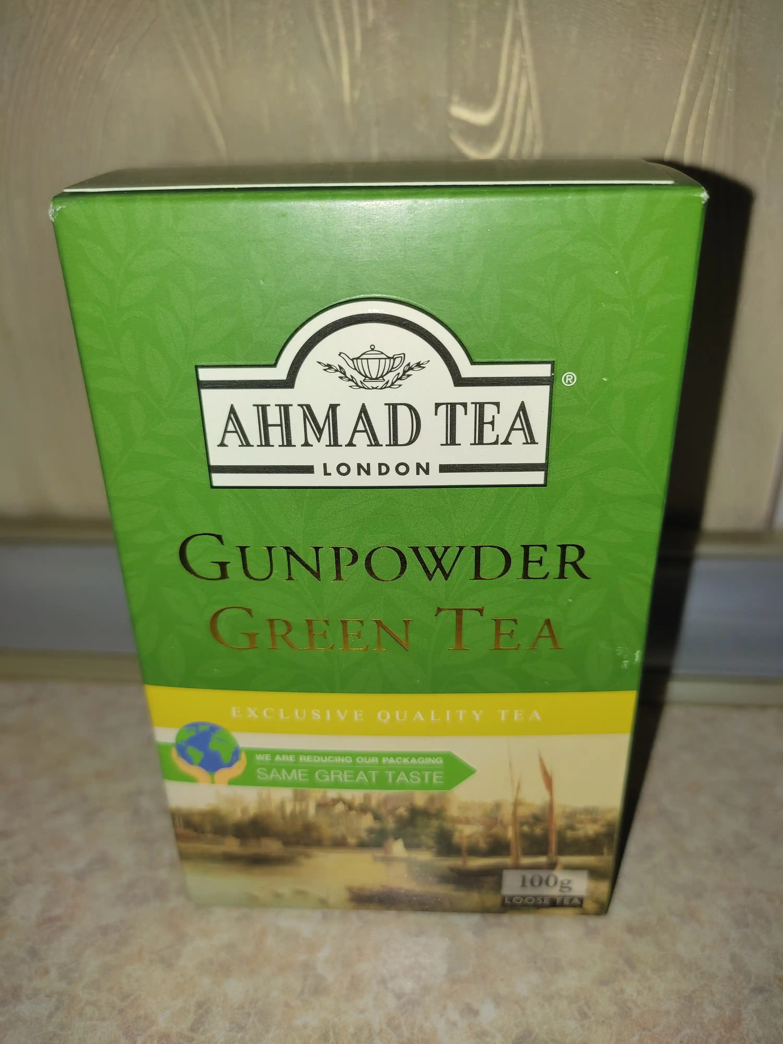 Ko'k choy Ahmad Tea Gunpowder Green Tea, 100 g (759)