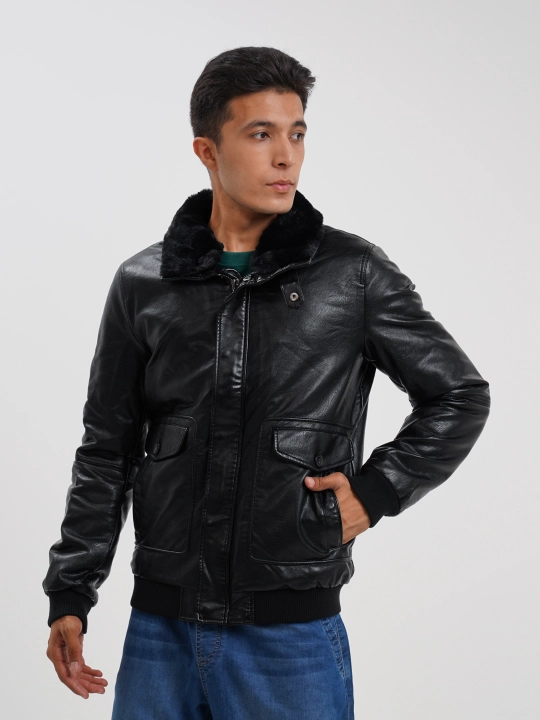 Charm kurta erkaklar uchun, charmdan, aviator Carrera Classic, erkaklar bomber modeli