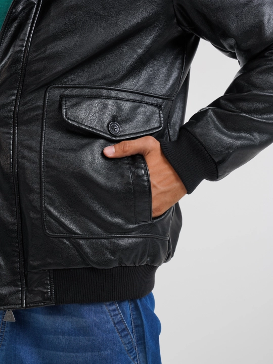 Charm kurta erkaklar uchun, charmdan, aviator Carrera Classic, erkaklar bomber modeli