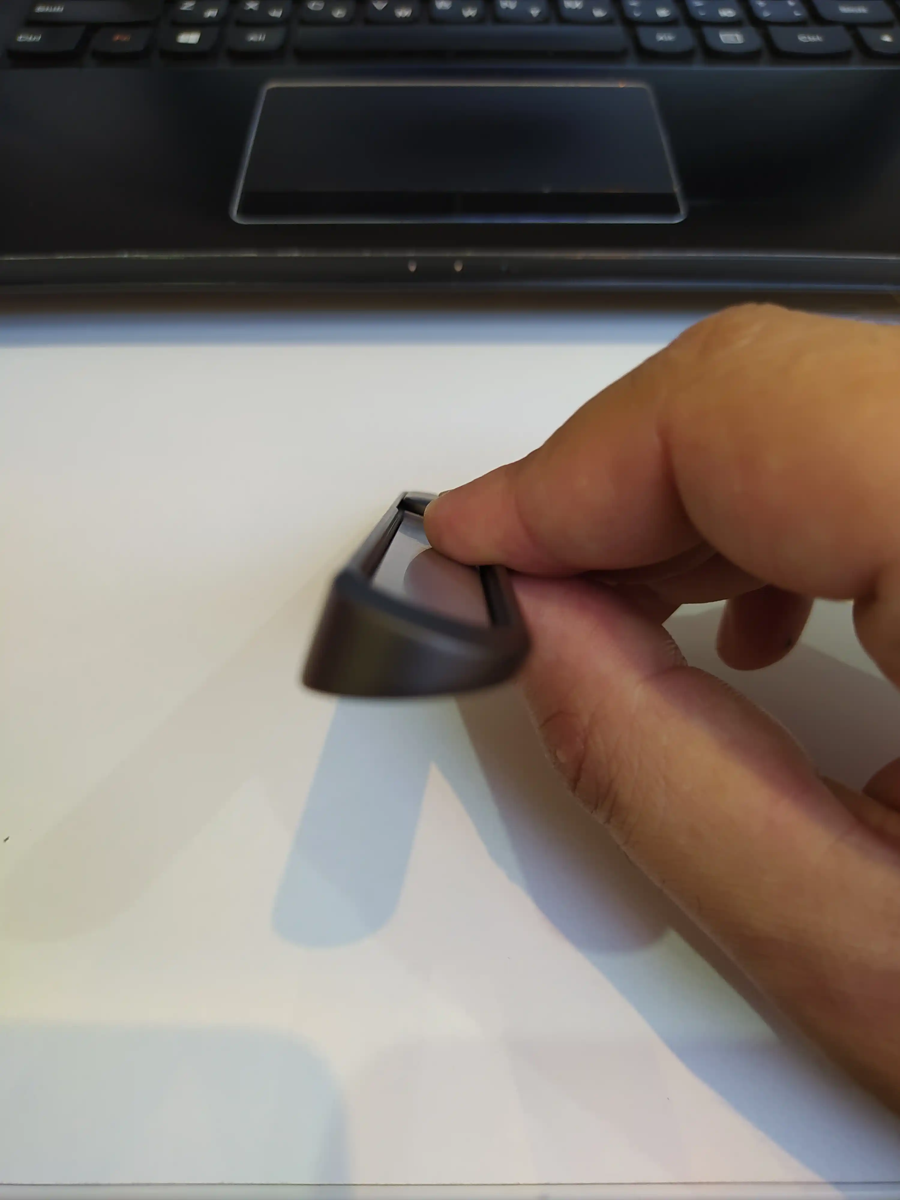 Avtovizitka Slim Grey, avtomobilda telefon raqam qoldirish uchun moslama metalldan
