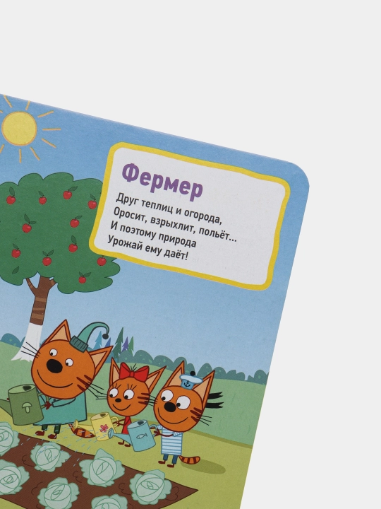 Серия детских обучающих книжек с героями мультфильма "Три кота"