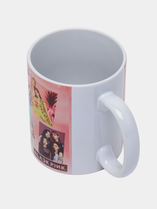 Sovg'a uchun ajoyib va bejirim krujkalar "Black Pink" 330 ml