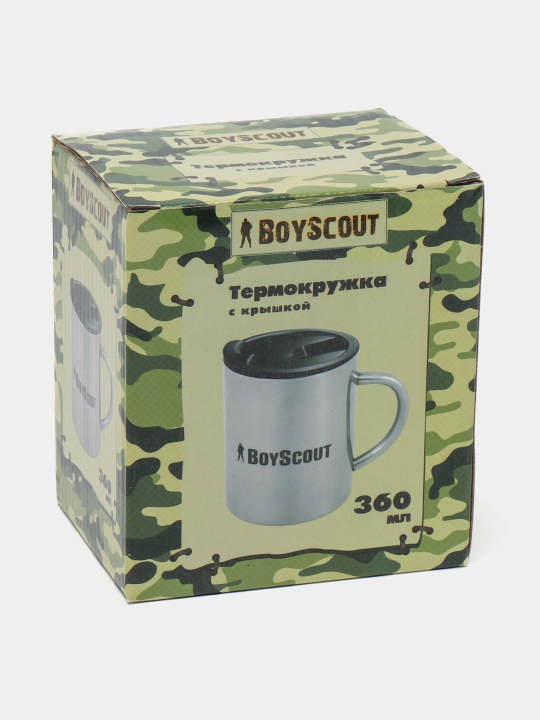 Termokrujka zanglamaydigan po'latdan qopqoq bilan, 360 ml