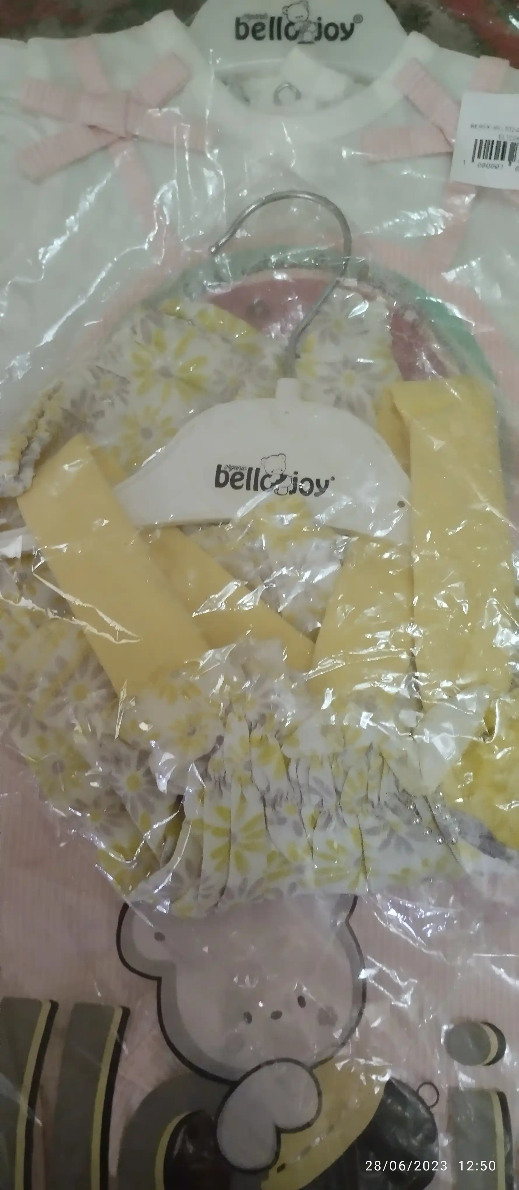 Летний комбинезон для новорождённых 1024 Bellojoy, с 0-9 месяцев
