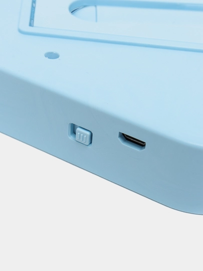 Зеркало с LED-подсветкой UnliLook CS278, пластиковый с USB, 3xAA