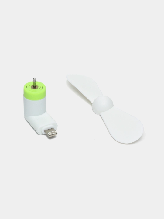 Портативный мини-вентилятор, с USB подключением к телефону