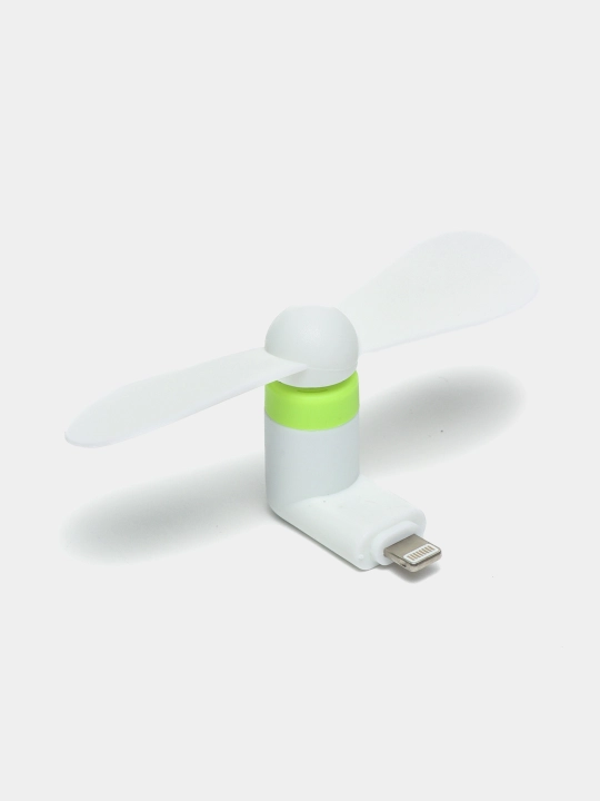 Портативный мини-вентилятор, с USB подключением к телефону
