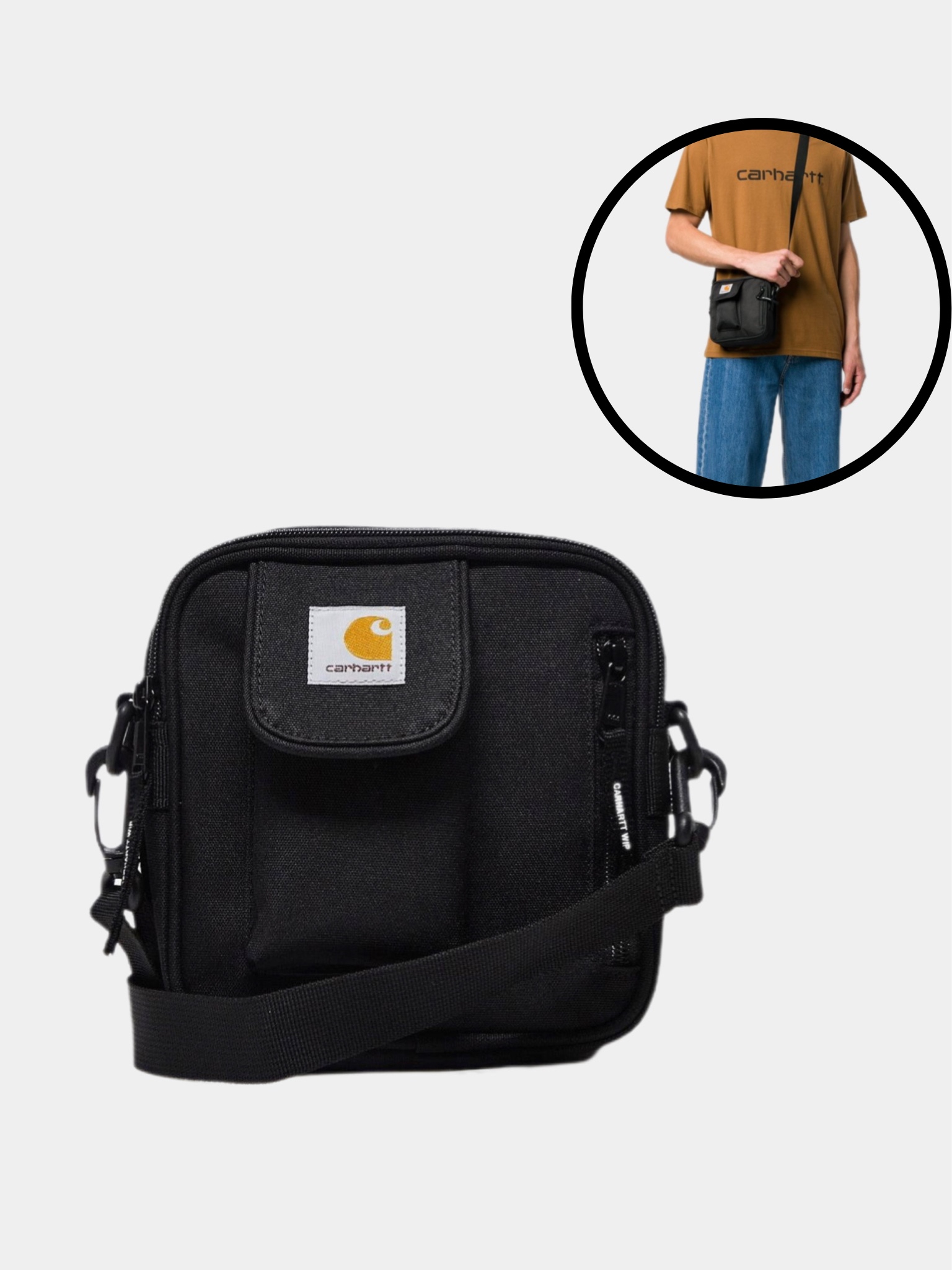 Сумка через плечо Carhartt, универсальная, унисекс купить по низким ...