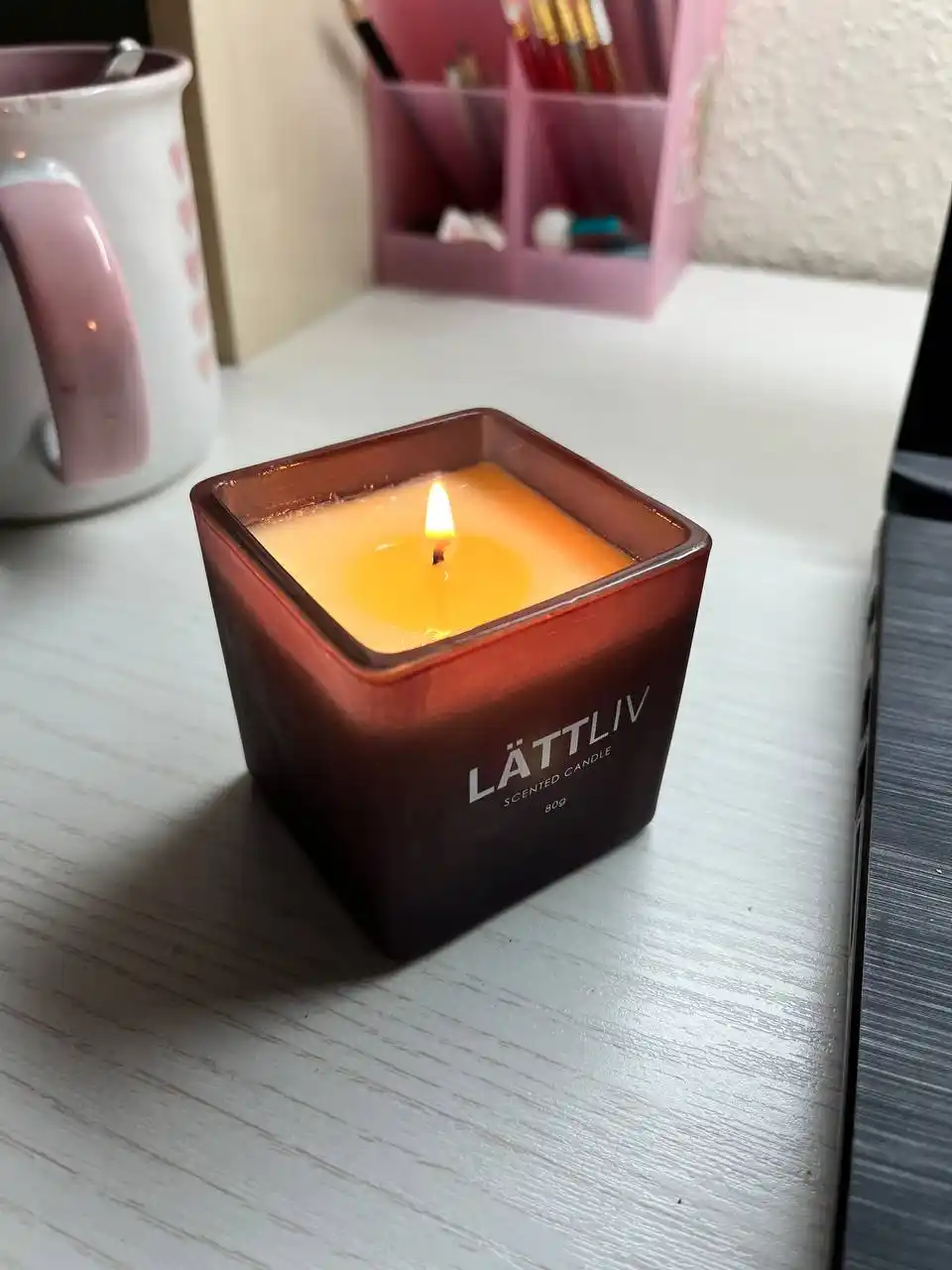 Aromatherapy Love Home ароматическая свеча роза и лаванда, 225 г