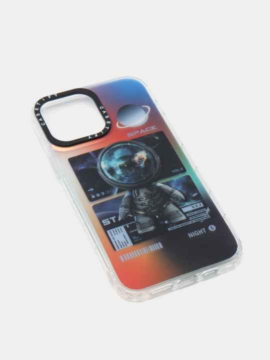 Силиконовый чехол для iPhone 13 / 14 Pro / ProMax, хамелеон