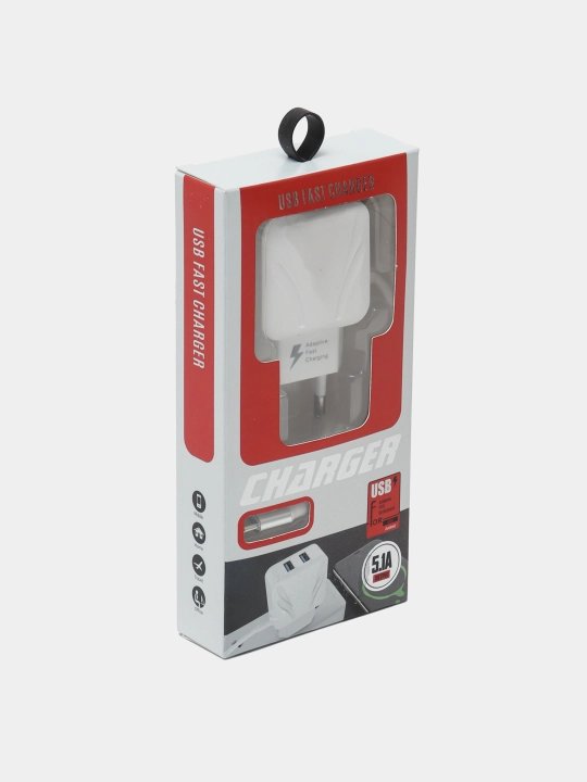 Зарядное устройство 27 Вт Adaptive Fast Charger 5.1A, micro USB A0096/97