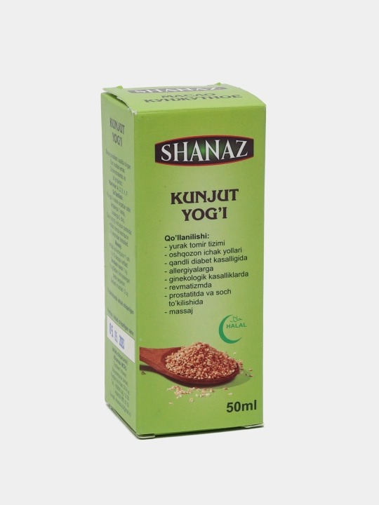 Kunjut yog'i Shanaz, 50ml