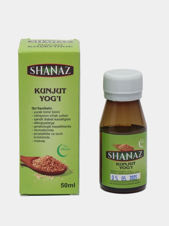 Kunjut yog'i Shanaz, 50ml - 