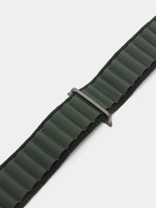 Ремешок нейлоновый для Apple Watch 3,4,5,6,7,8,9,10,11,SE и Ultra, размер 42-44-45-49 мм