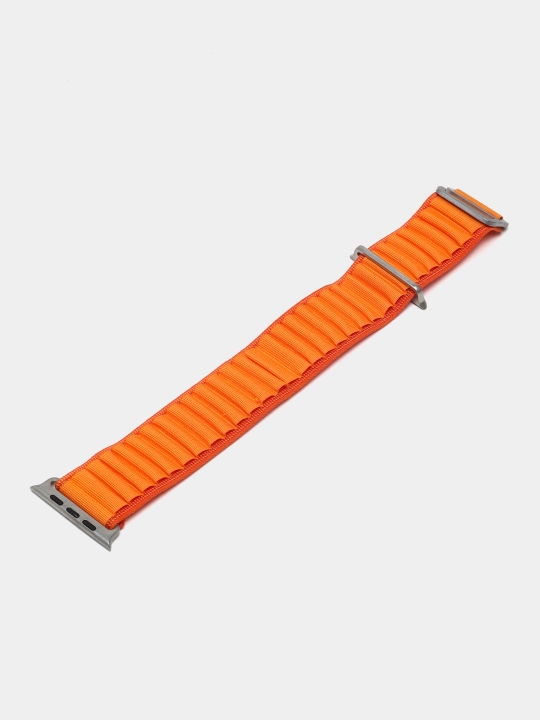 Ремешок нейлоновый для Apple Watch 3,4,5,6,7,8,9,10,11,SE и Ultra, размер 42-44-45-49 мм