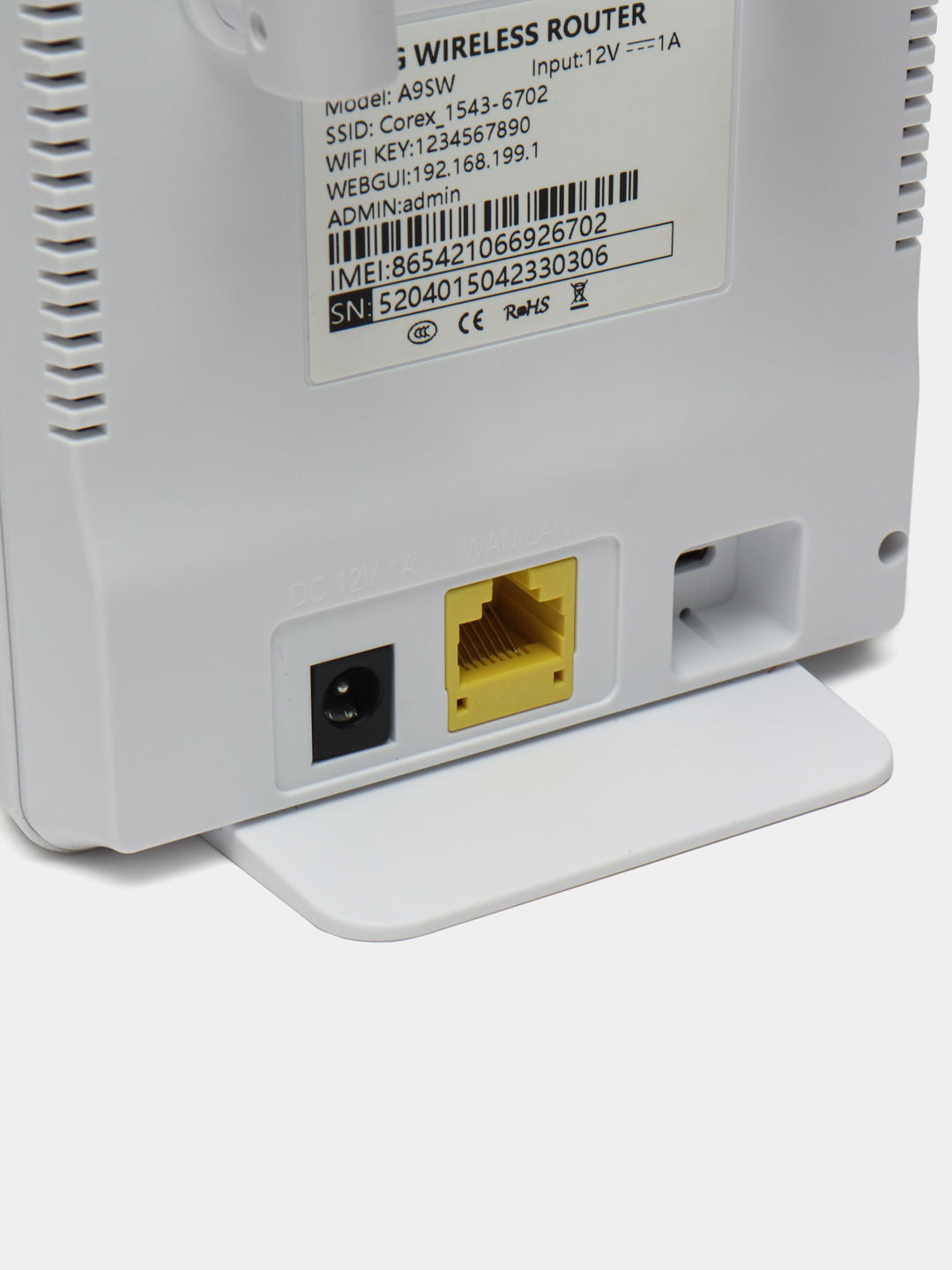 Модем 4G Corex CPE-903 A9SW, Wi-Fi роутер, со слотом для SIM-карт, 2-х ...