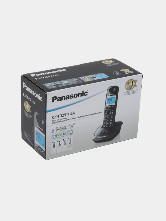 Simsiz telefon Panasonic KX-TG2511UA, kulrang