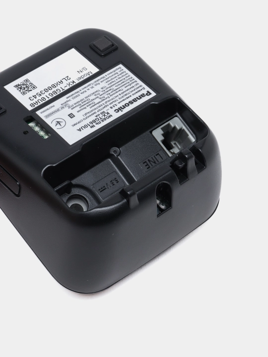 Radiotelefon Panasonic KX-TGB610, qora