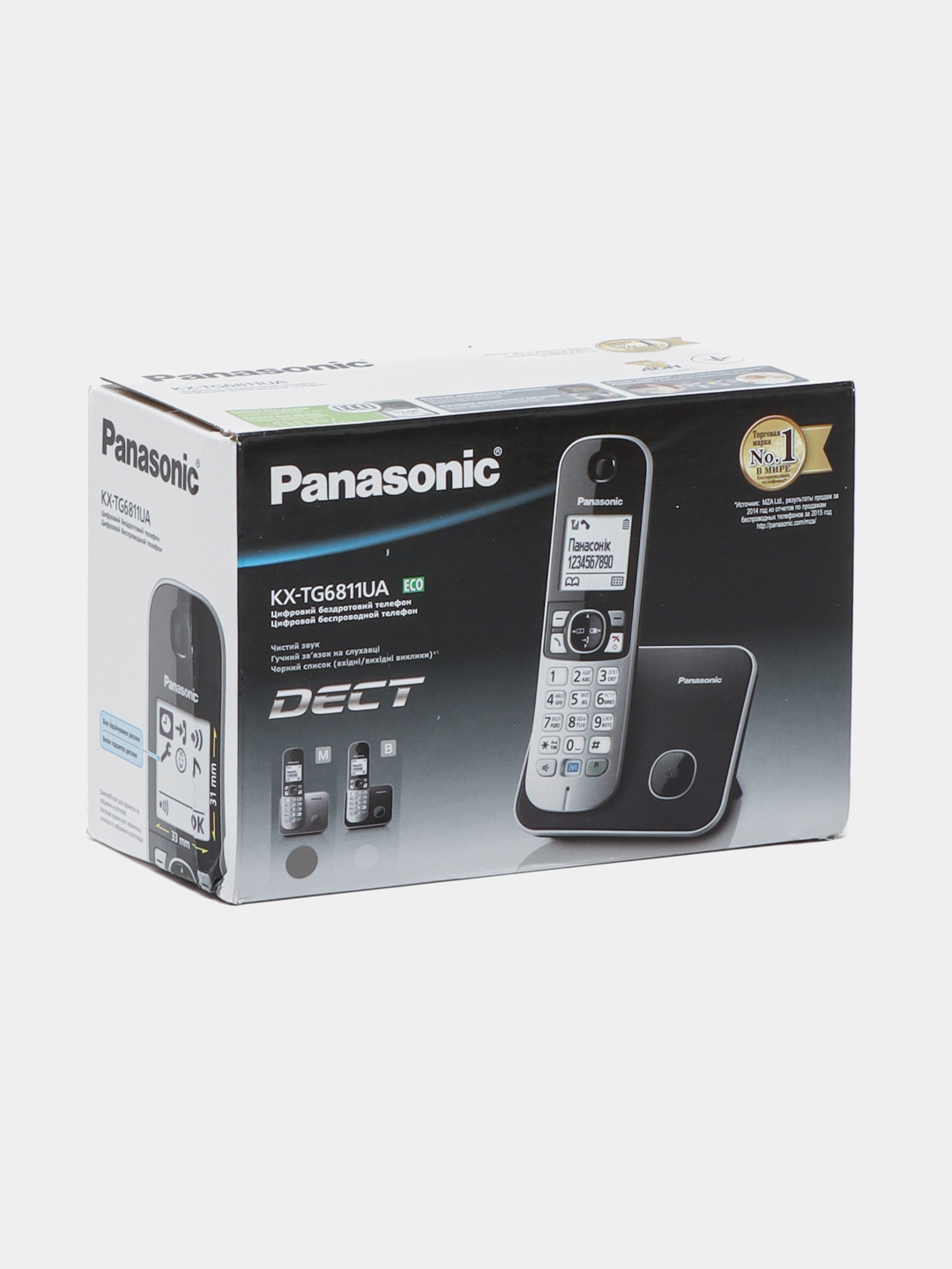 Tелефон DECT Panasonic KX-TG6811 купить по низким ценам в интернет-магазине  Uzum (548940)