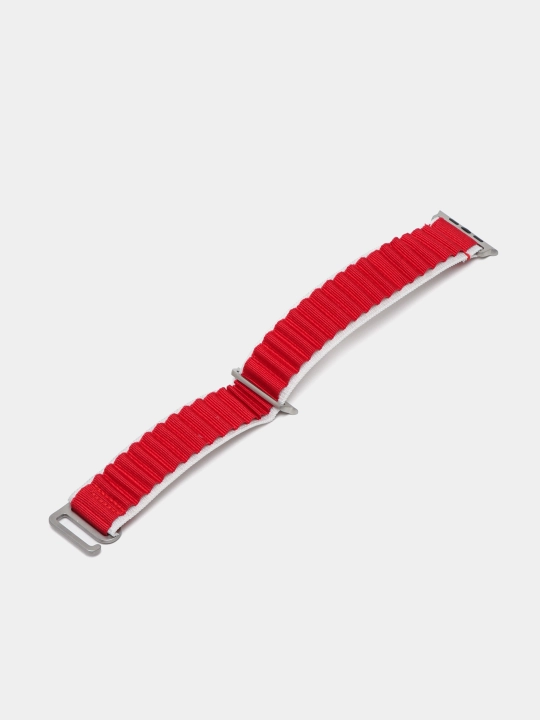 Ремешок нейлоновый для Apple Watch 3,4,5,6,7,8,9,10,11,SE и Ultra, размер 42-44-45-49 мм