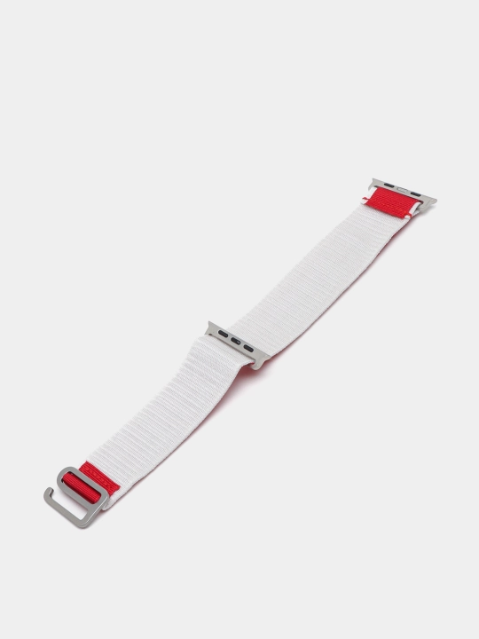 Ремешок нейлоновый для Apple Watch 3,4,5,6,7,8,9,10,11,SE и Ultra, размер 42-44-45-49 мм