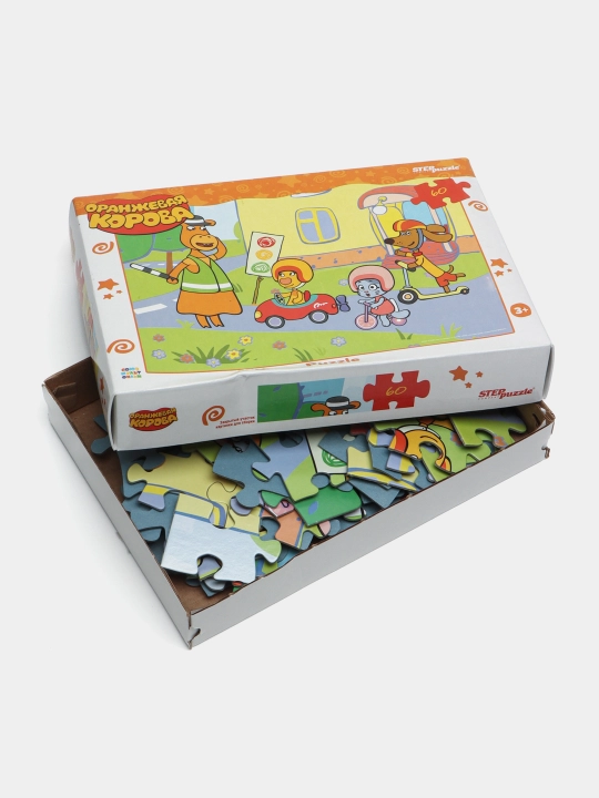 Мозаика "puzzle" 60 "Оранжевая корова", С/м, 81039