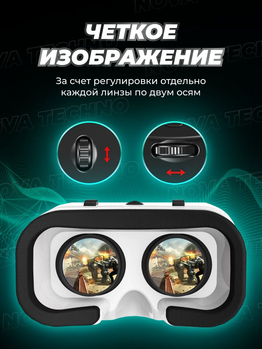 Виртуальные очки VR box Shinecon SC-G12, для смартфонов купить по ...