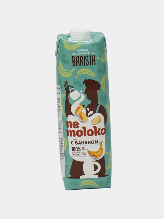 O'simlik suti "Nemoloko" bananli soya, 1 litr - 