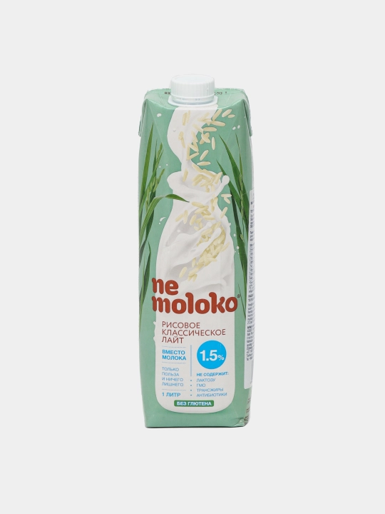 Klassik guruch ichimligi Nemoloko Layt 1,5%, 1 litr - 