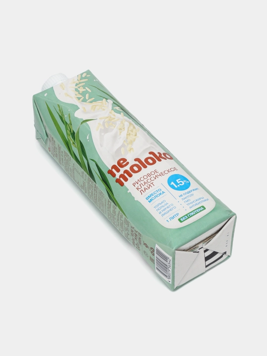 Напиток рисовый классический Nemoloko Лайт 1,5%, 1 л