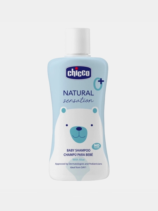 Шампунь без слез Chicco Natural Sensation 0м+