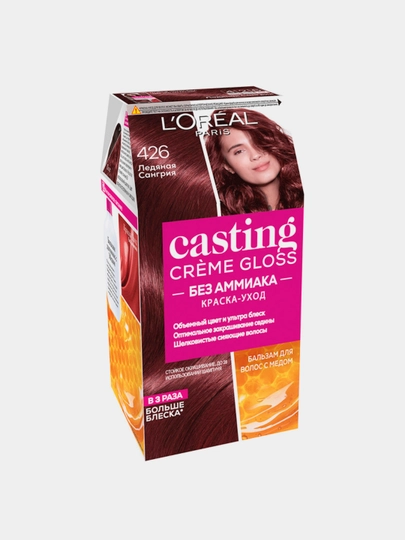 Краска для волос L'Oreal Casting Creme Gloss, тон 426 ледяная сангрия