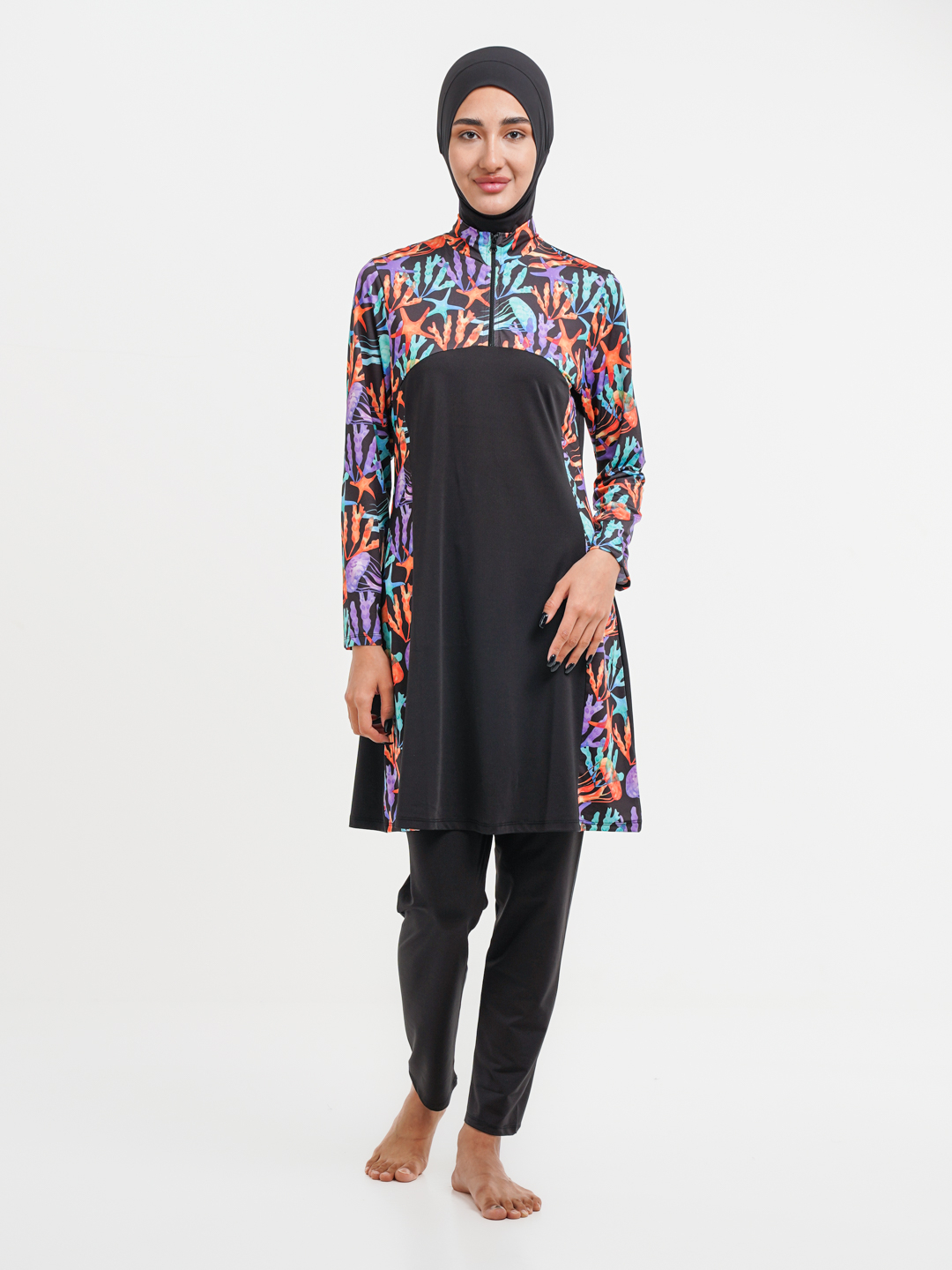 Ayollar tizzasidan yuqorisiga porno