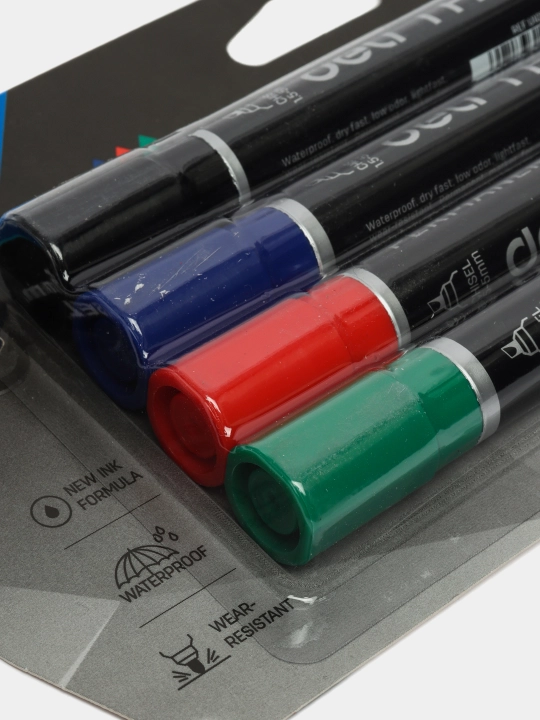 Doimiy marker Deli 10101, 4 dona