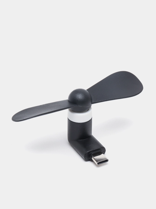 Portativ mini USB ventilyator, universal, Type-C, Micro, Lightining