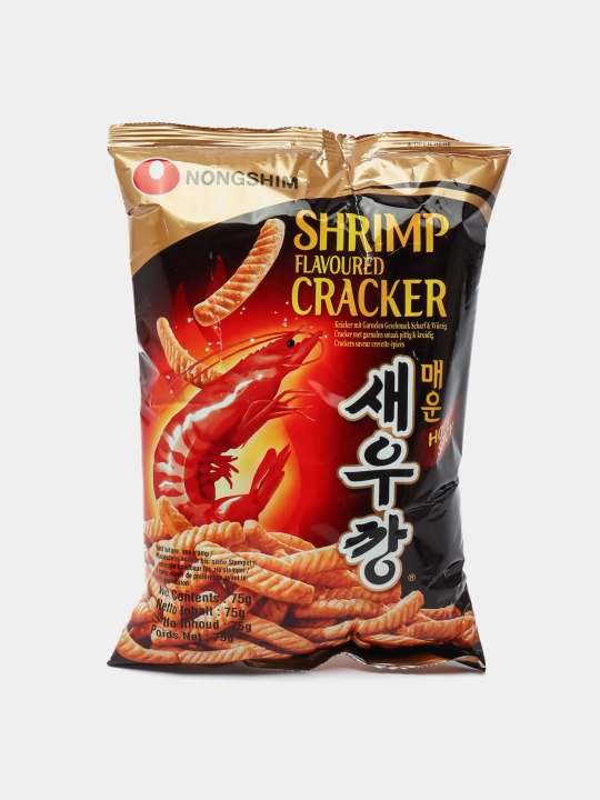 Чипсы Shrimp Cracker Hot, 75 г