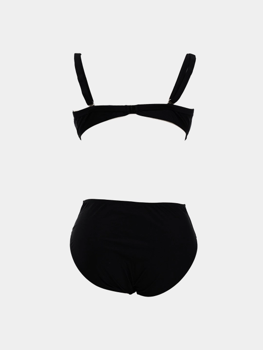 Ayollar suzish kiyimi, bantikli ingichka tasmali bikini